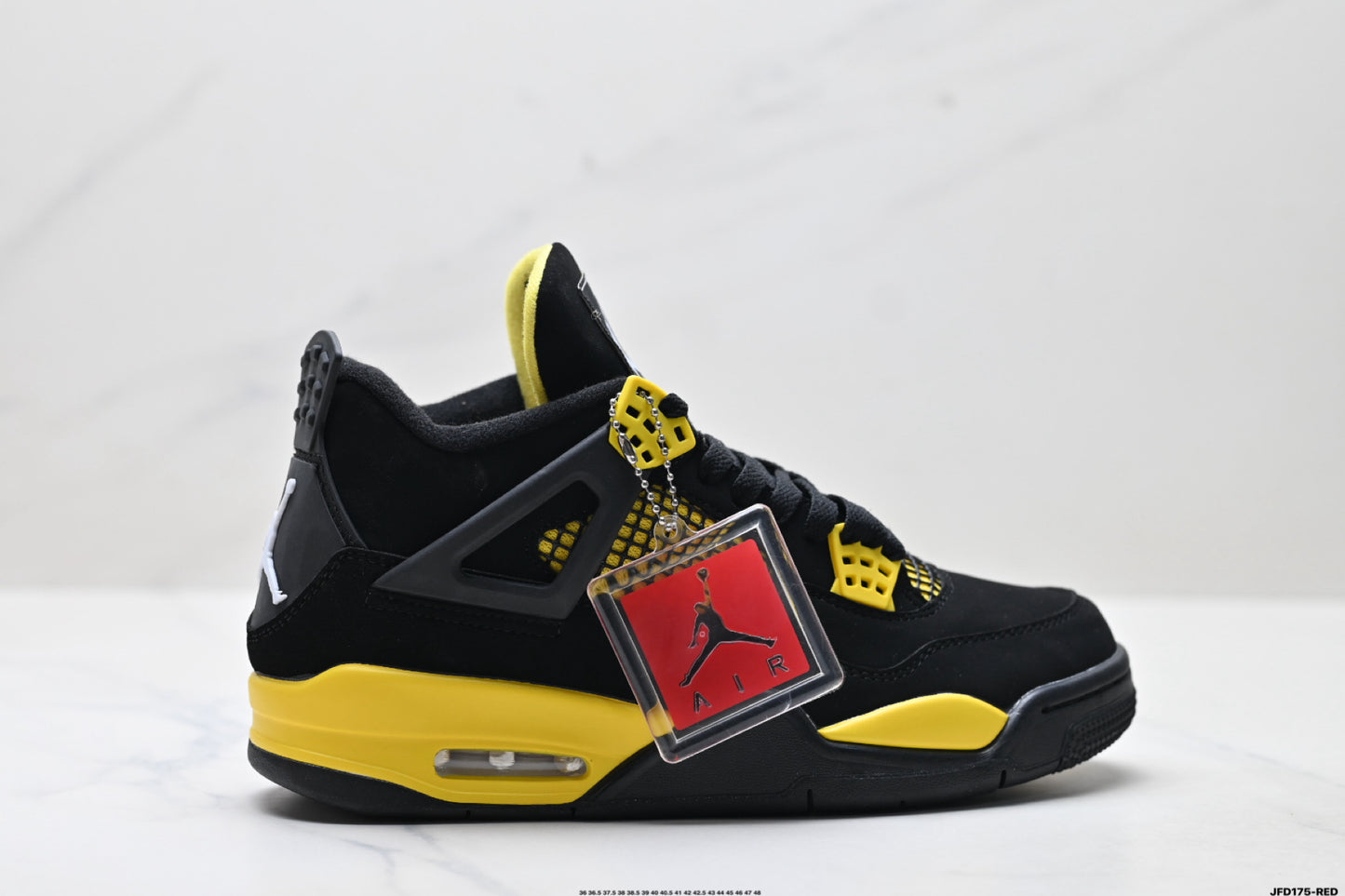 Air Jordan 4 Retro Black Yellow