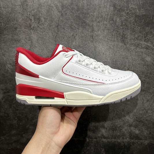 Air Jordan 2 Retro 2/3 White Red