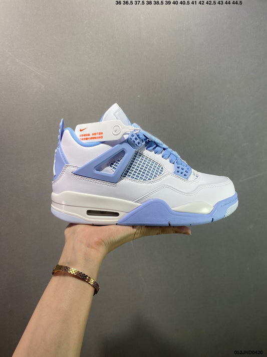 Air Jordan 4 Retro White Ice Blue