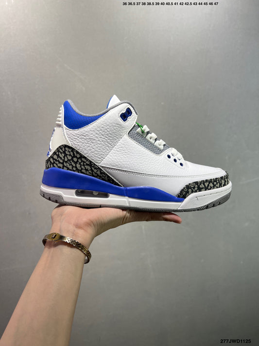 Air Jordan 3 Retro White Blue