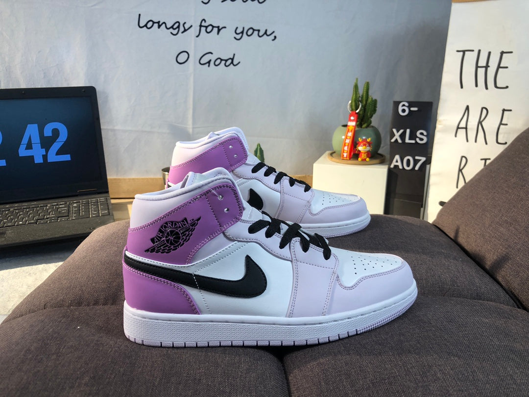 Air Jordan 1 Retro Mid Gradient Purple