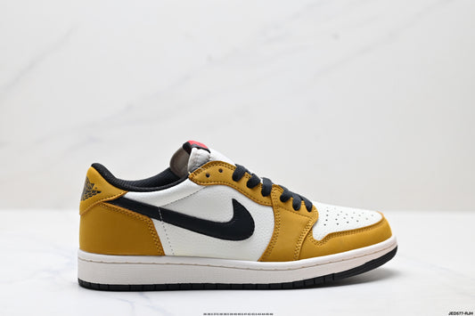 Air Jordan 1 Retro Low White Yellow
