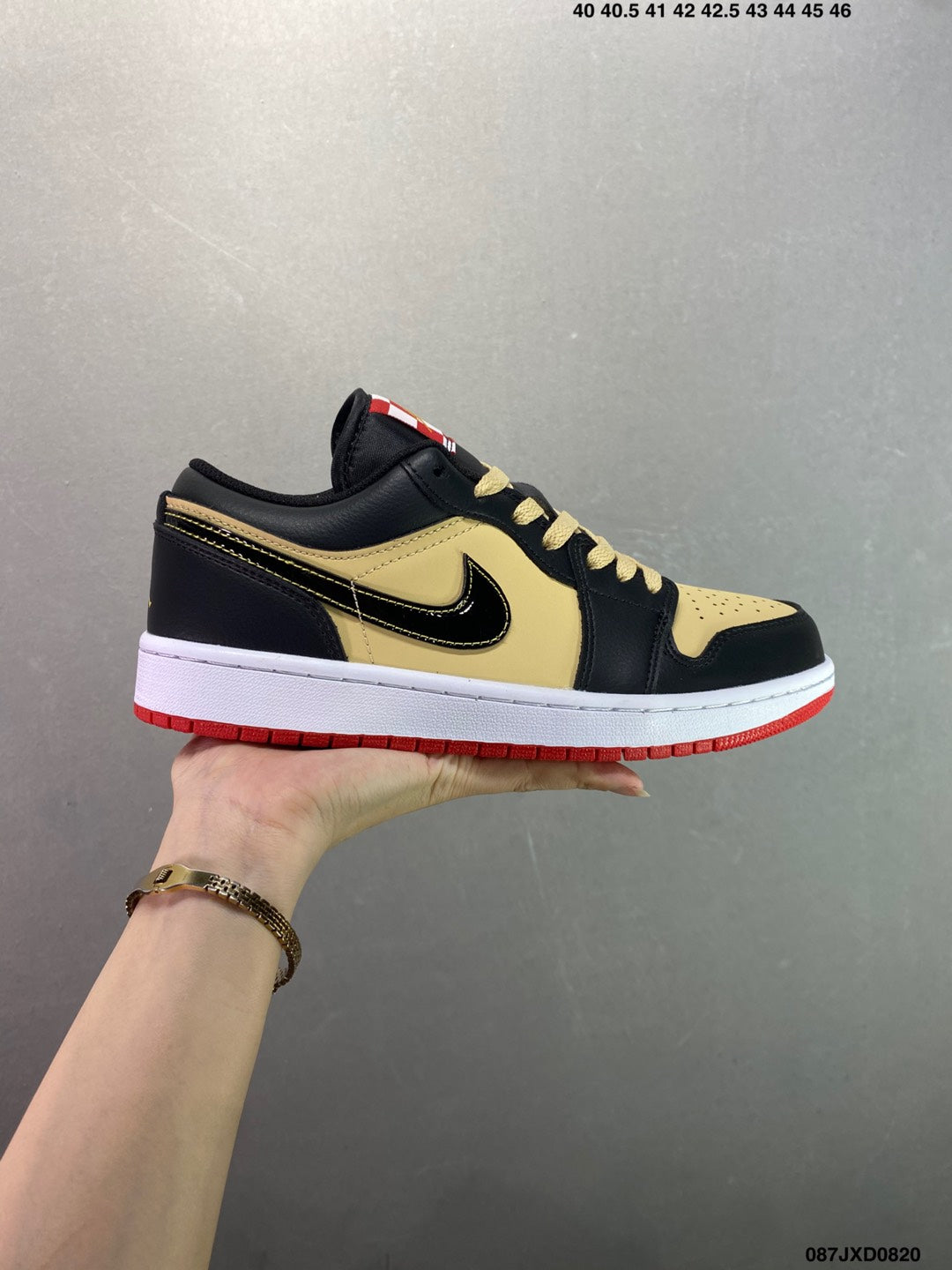 Air Jordan 1 Retro Low Black Yellow