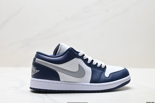 Air Jordan 1 Retro Low White Dark Blue
