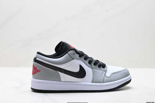 Air Jordan 1 Retro Low Black White Grey