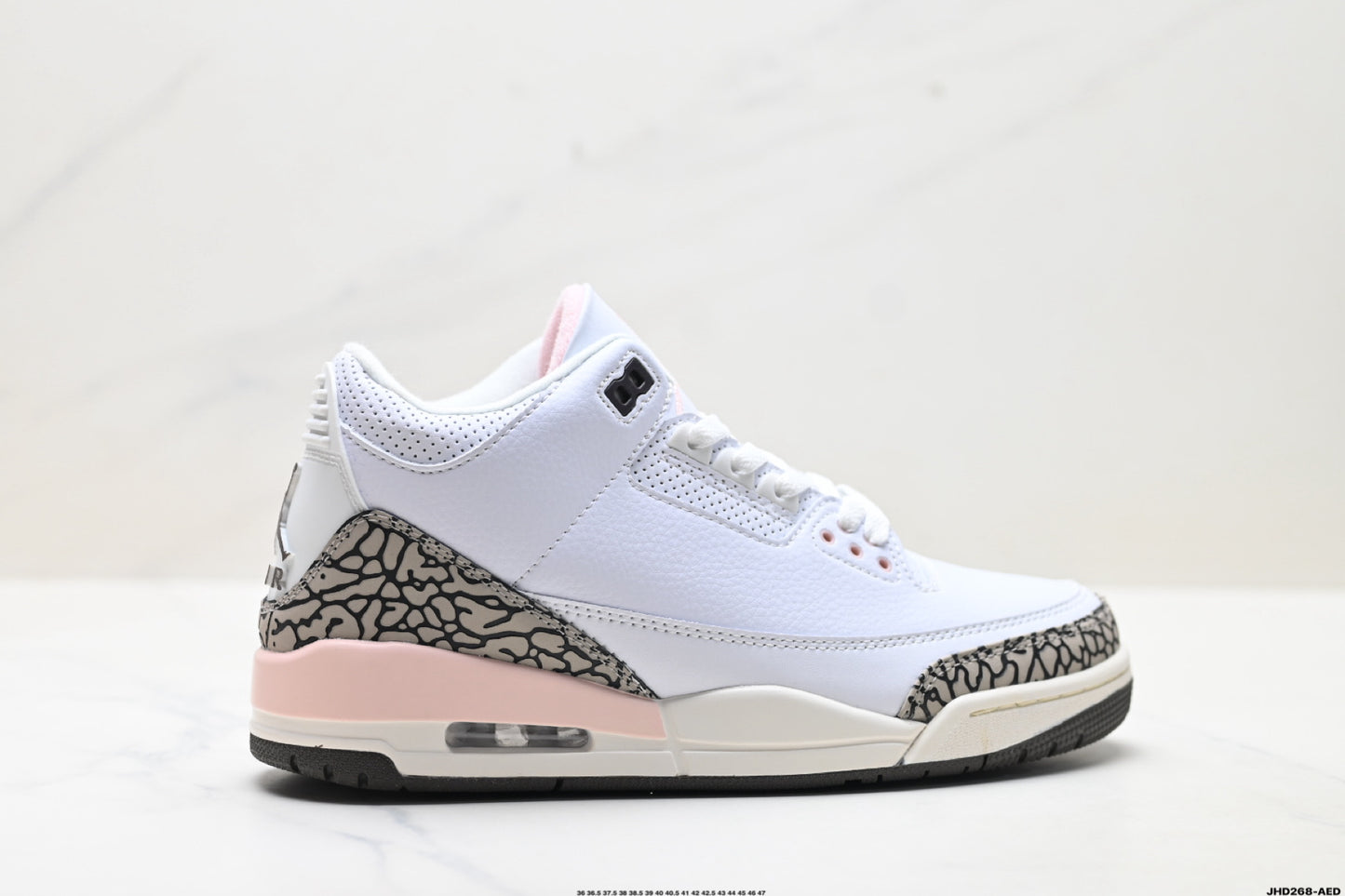 Air Jordan 3 Retro White Pink
