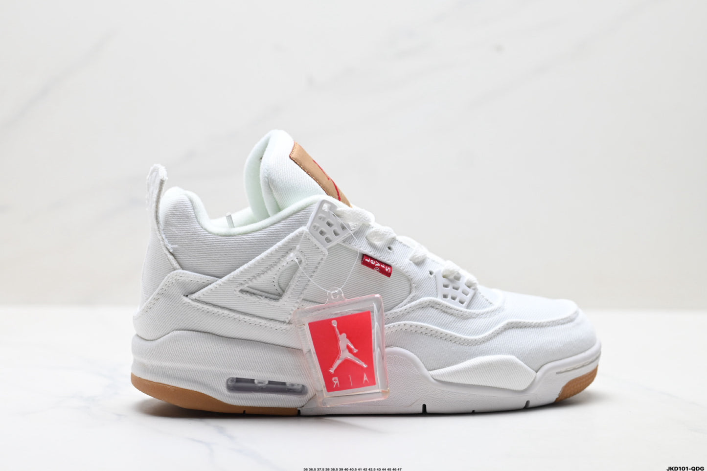 Air Jordan 4 Retro Jeans White