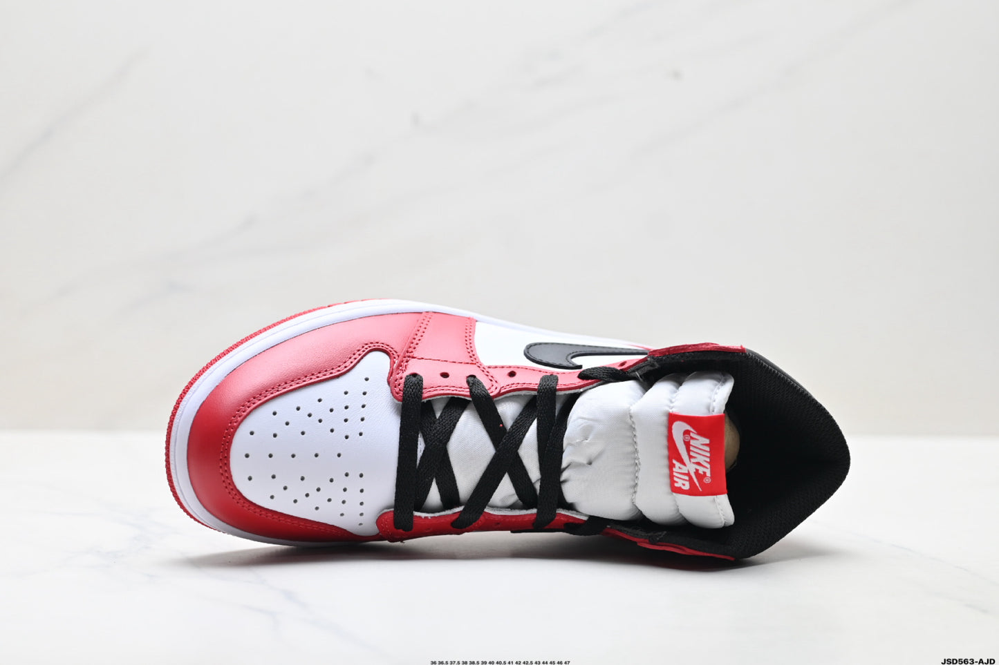 Air Jordan 1 Retro High White Red