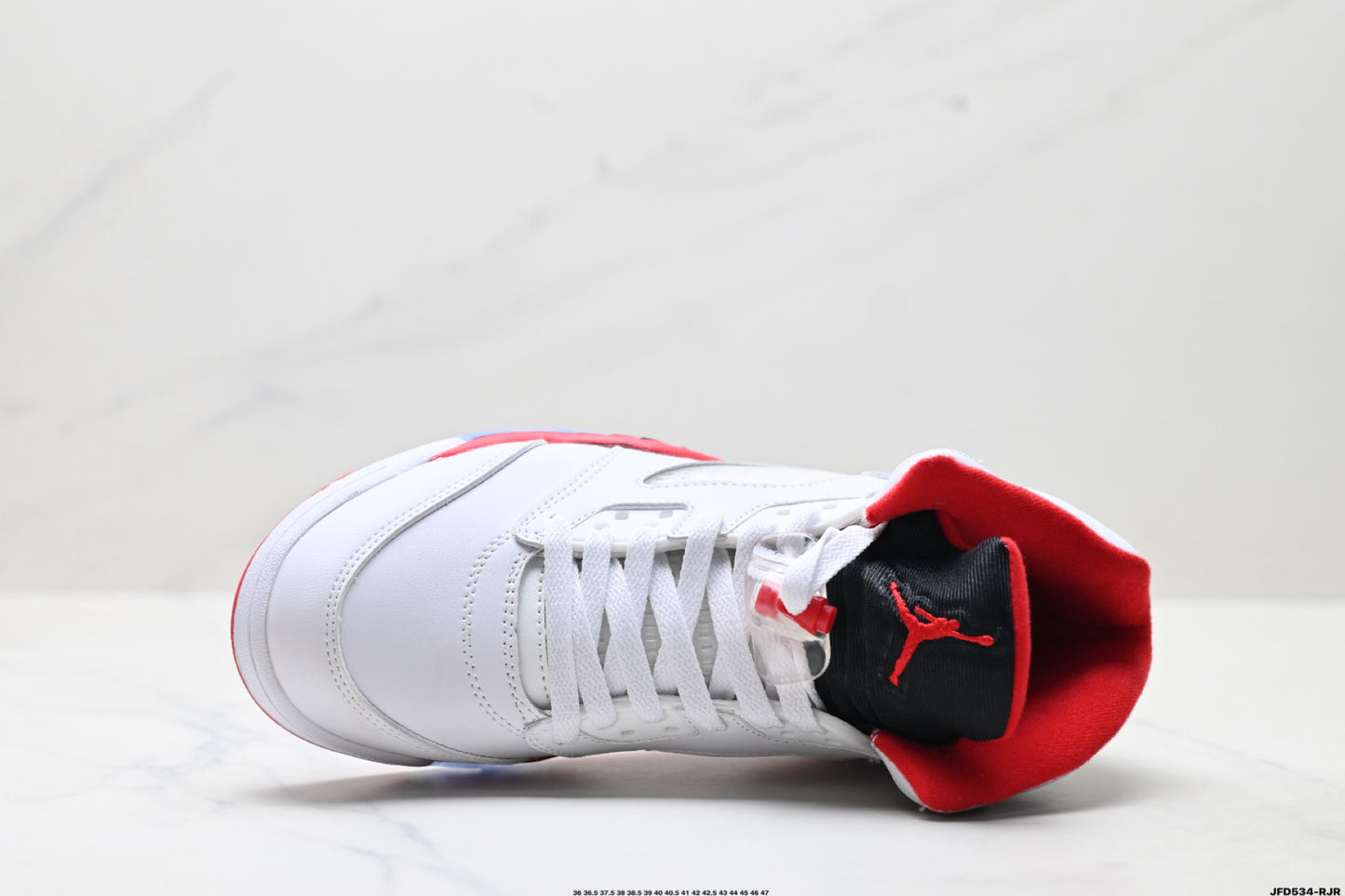 Air Jordan 5 Retro White Red