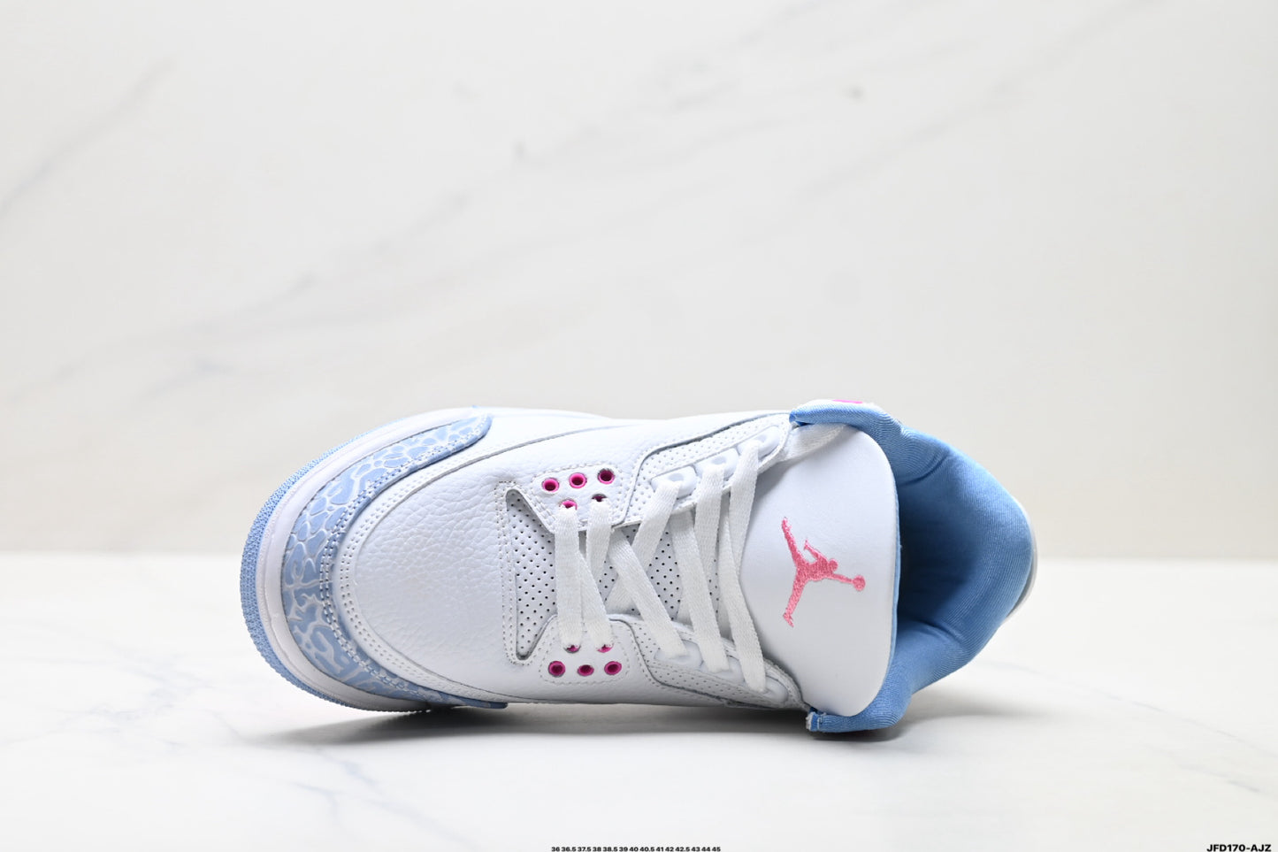 Air Jordan 3 Retro White Cyan