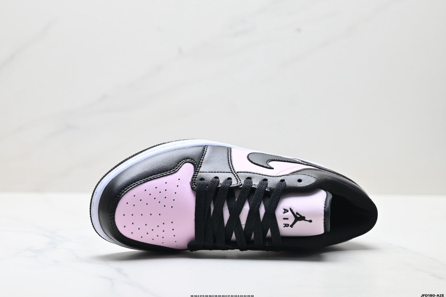 Air Jordan 1 Retro Low Black Black Pink