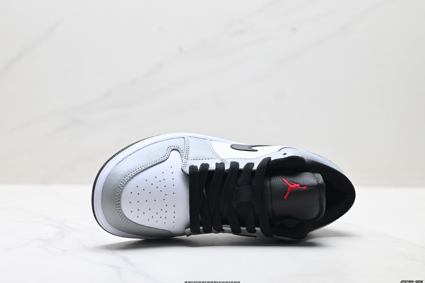 Air Jordan 1 Retro Low Black White Grey