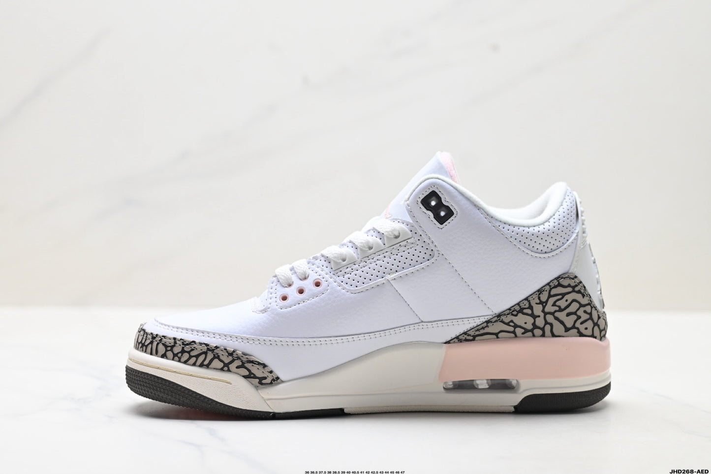 Air Jordan 3 Retro White Pink
