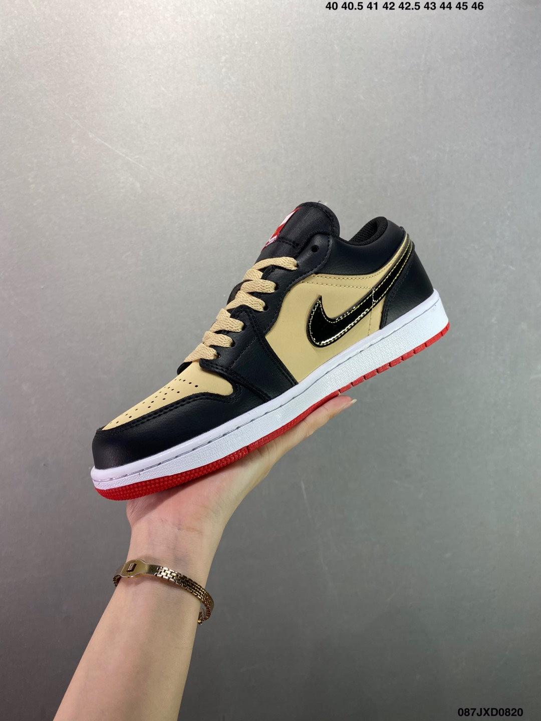 Air Jordan 1 Retro Low Black Yellow