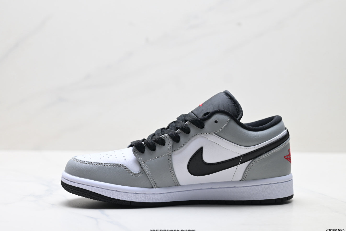 Air Jordan 1 Retro Low Black White Grey