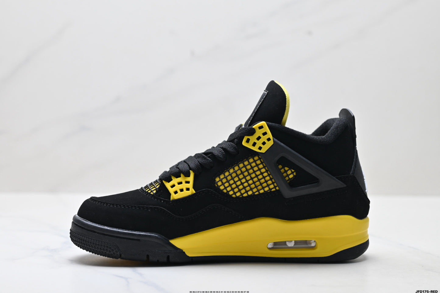 Air Jordan 4 Retro Black Yellow