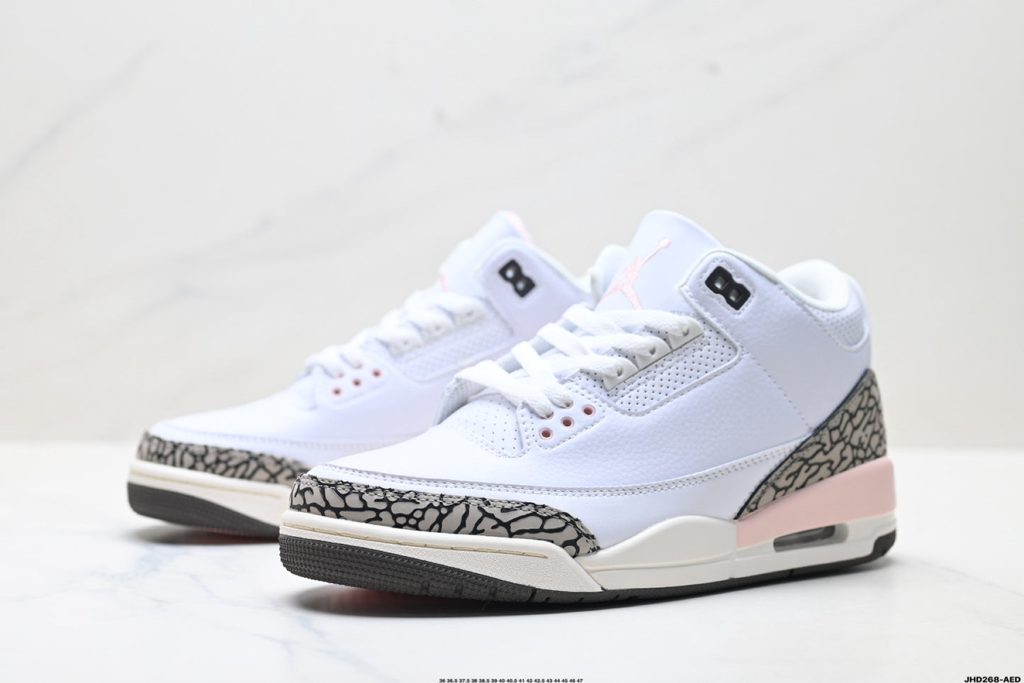 Air Jordan 3 Retro White Pink