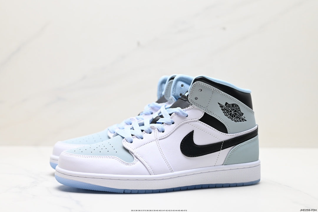 Air Jordan 1 Retro Mid Ice Blue