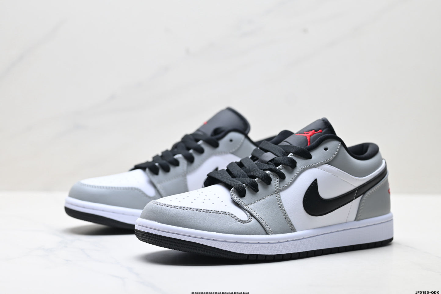 Air Jordan 1 Retro Low Black White Grey