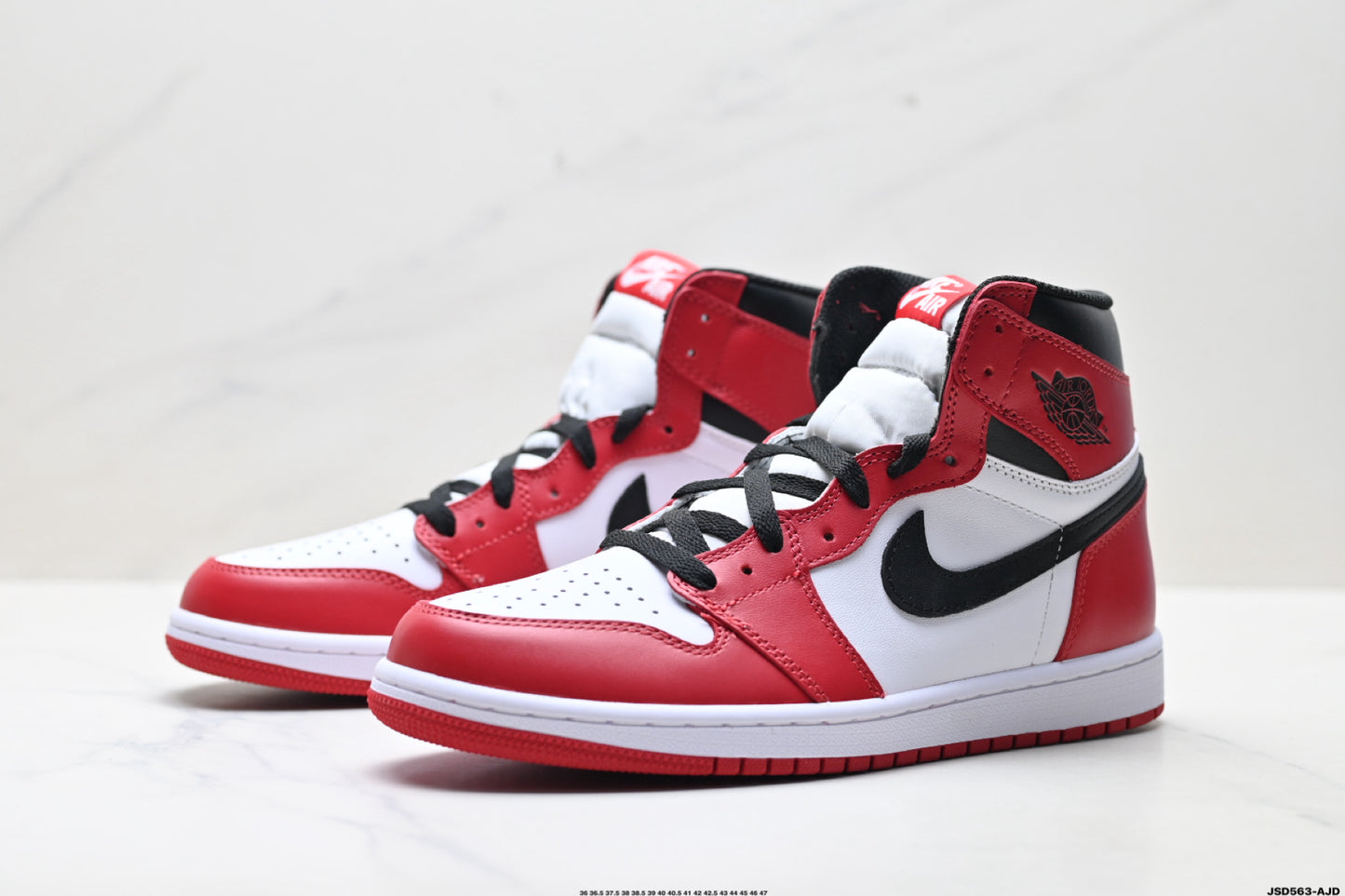 Air Jordan 1 Retro High White Red