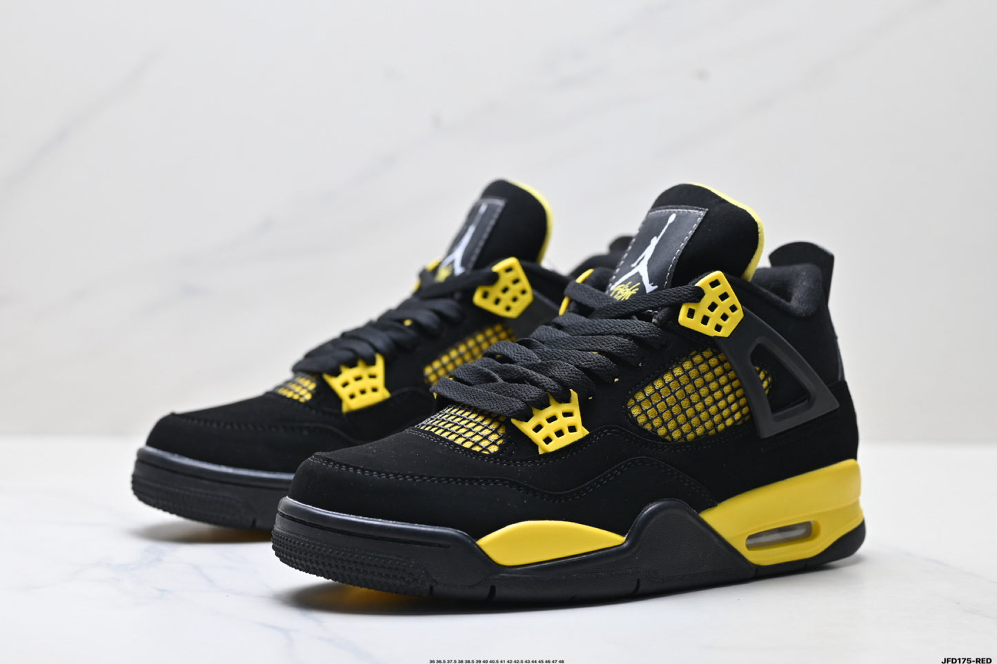 Air Jordan 4 Retro Black Yellow