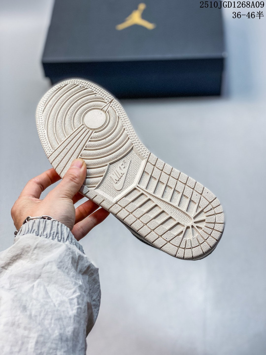 Air Jordan 1 Retro Low Grey Green