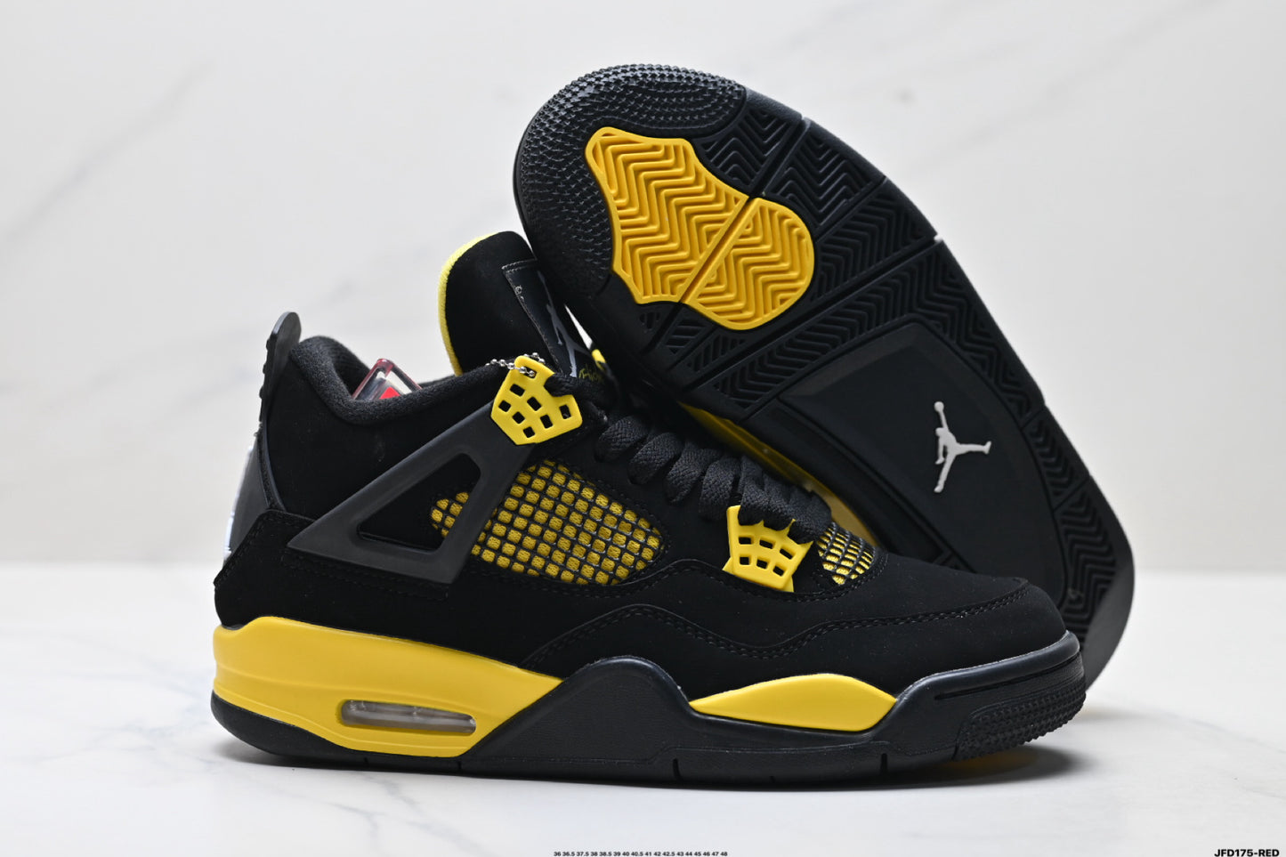 Air Jordan 4 Retro Black Yellow