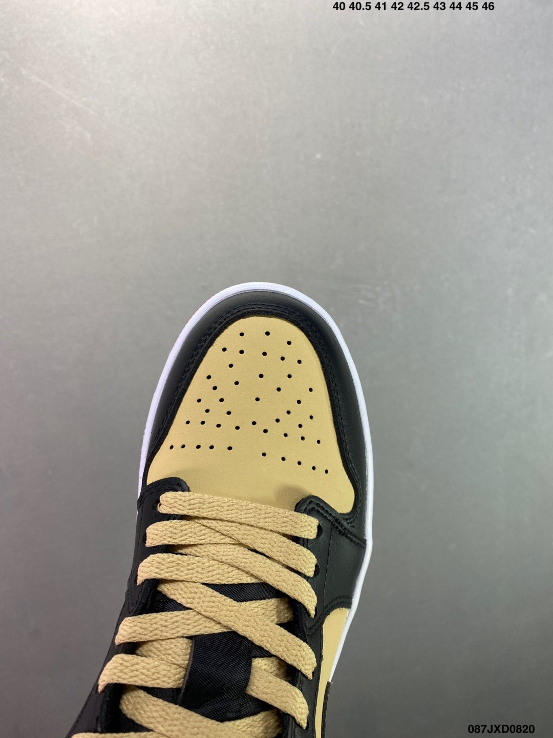 Air Jordan 1 Retro Low Black Yellow