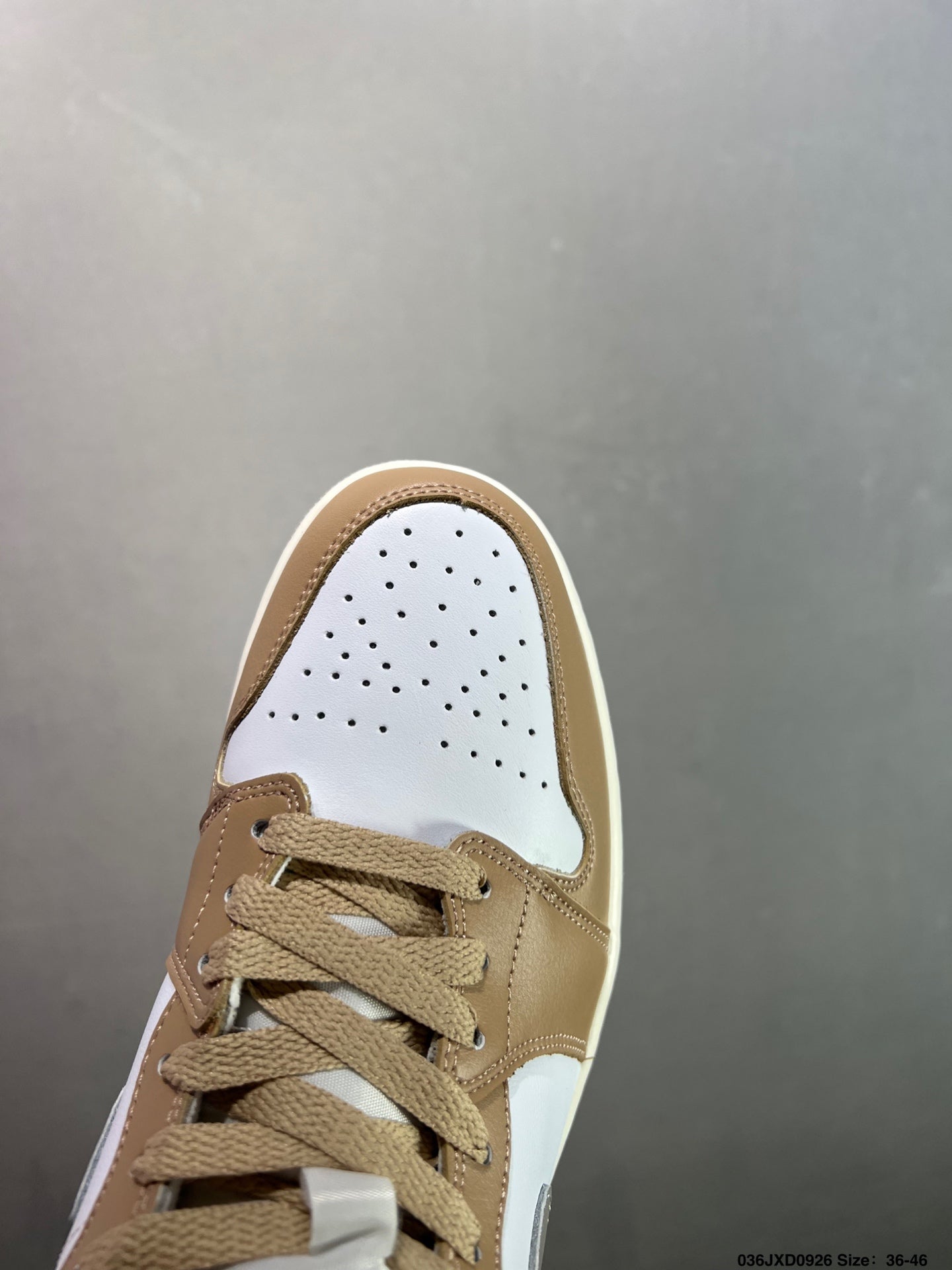 Air Jordan 1 Retro Mid White Brown