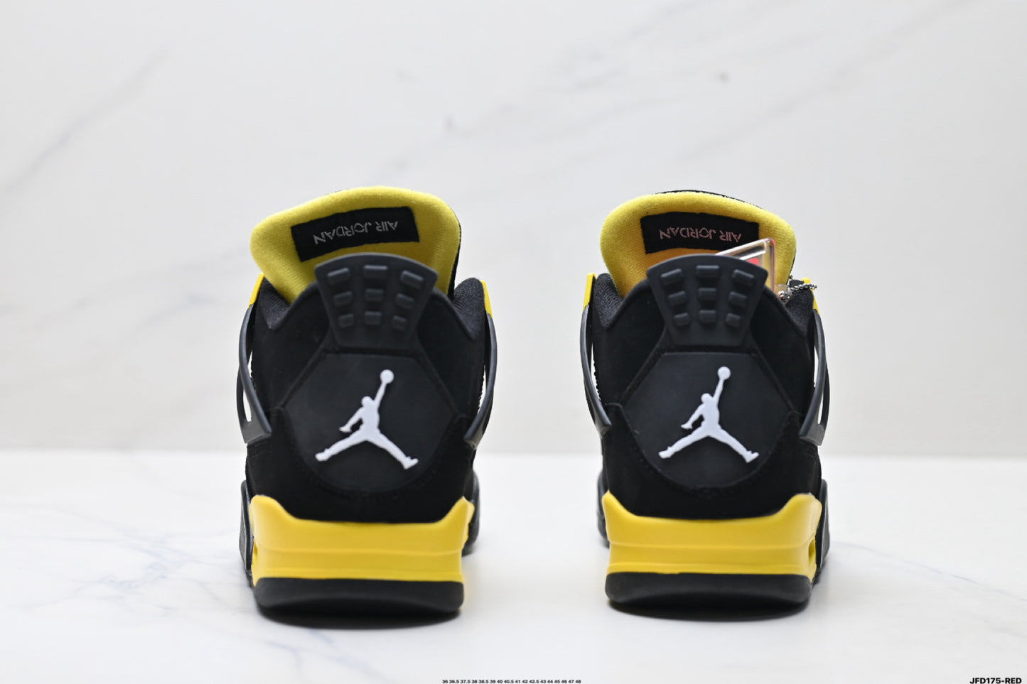 Air Jordan 4 Retro Black Yellow