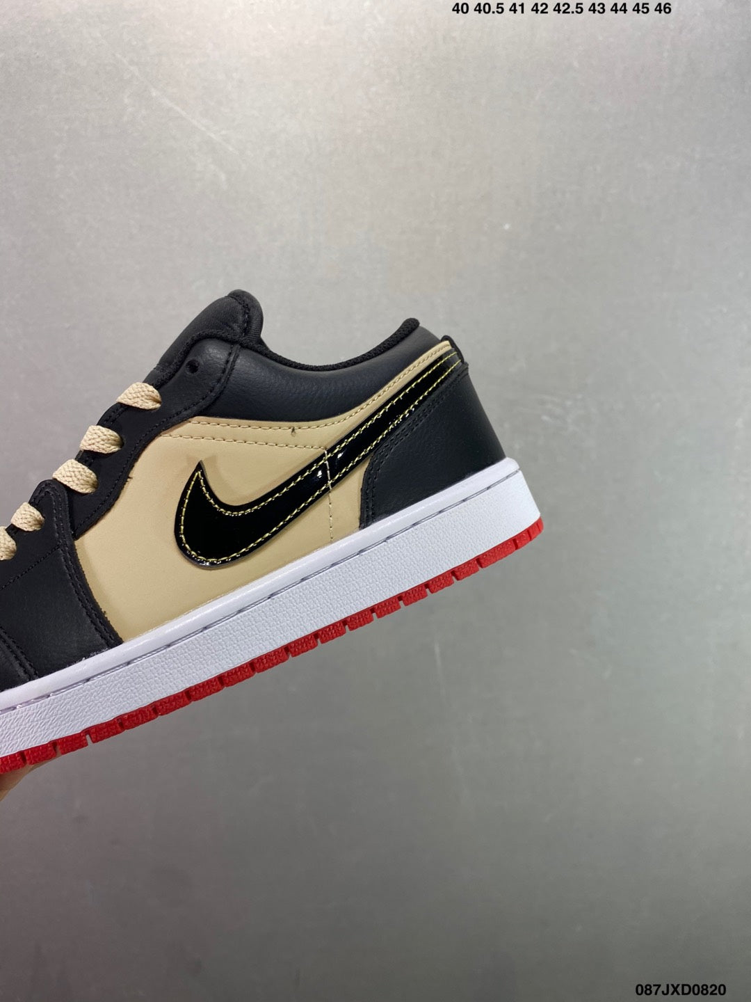 Air Jordan 1 Retro Low Black Yellow