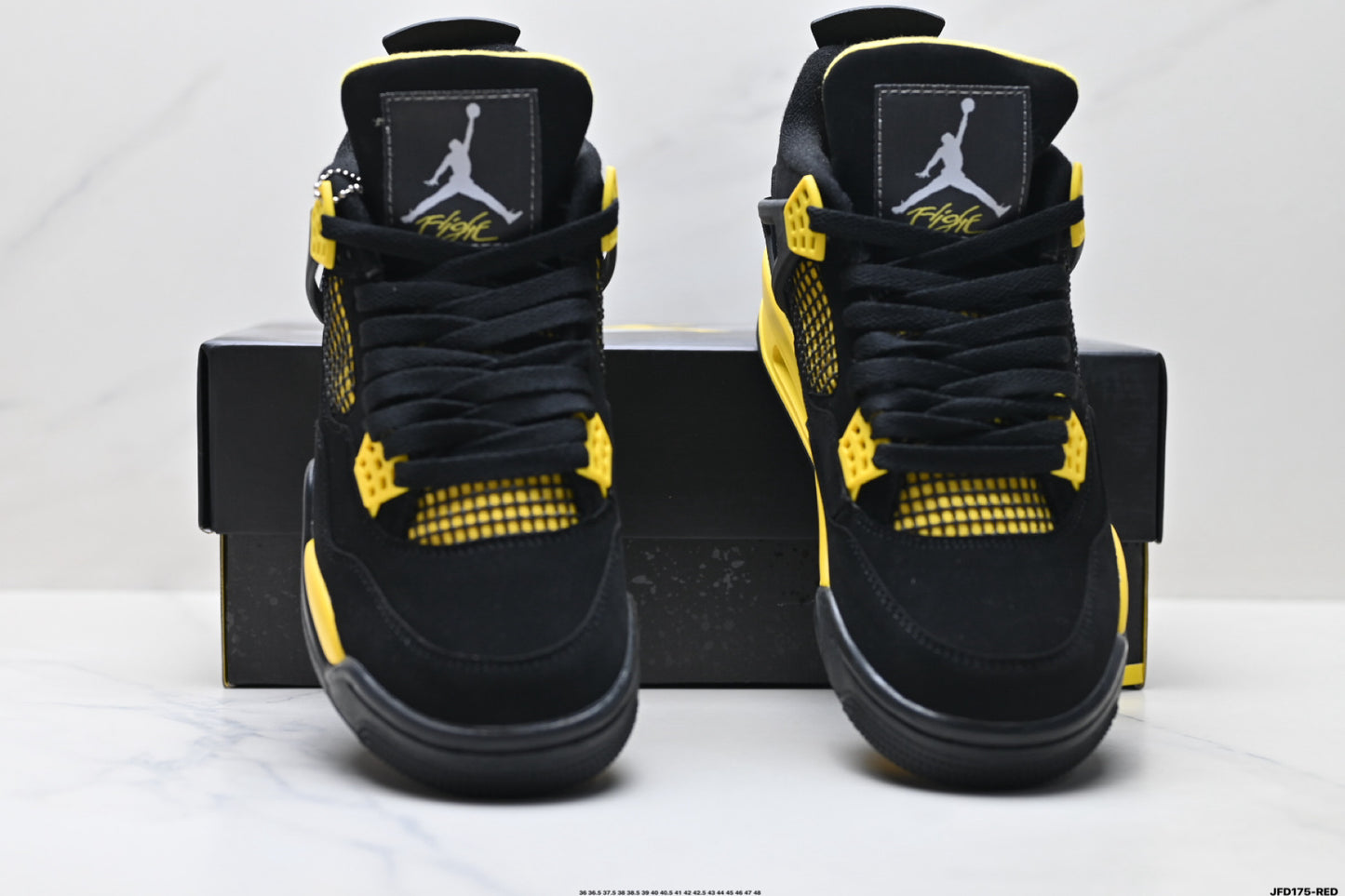 Air Jordan 4 Retro Black Yellow