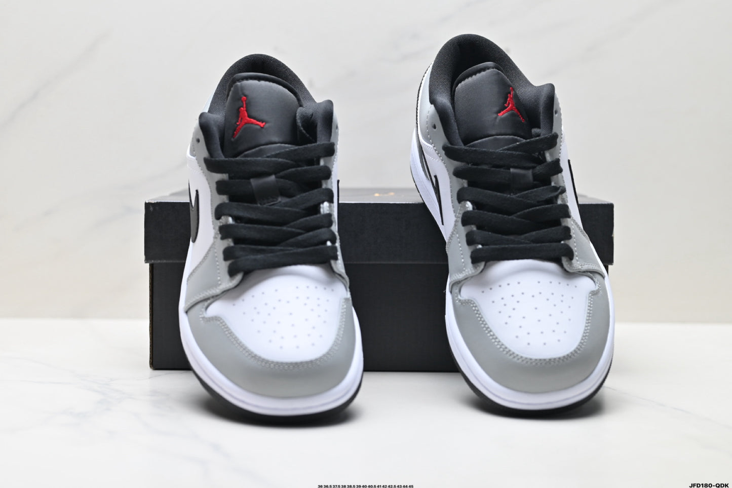 Air Jordan 1 Retro Low Black White Grey
