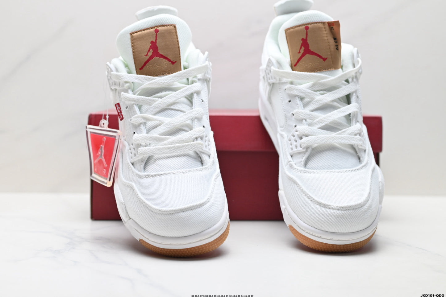 Air Jordan 4 Retro Jeans White
