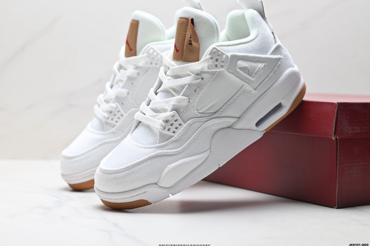Air Jordan 4 Retro Jeans White