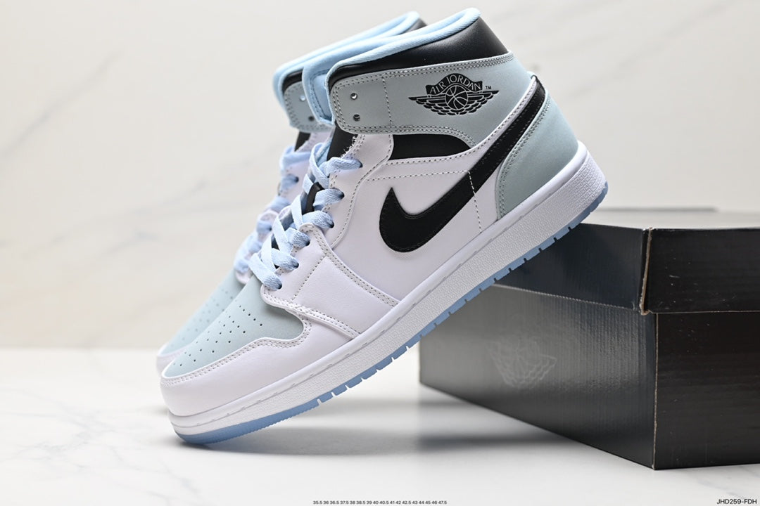 Air Jordan 1 Retro Mid Ice Blue