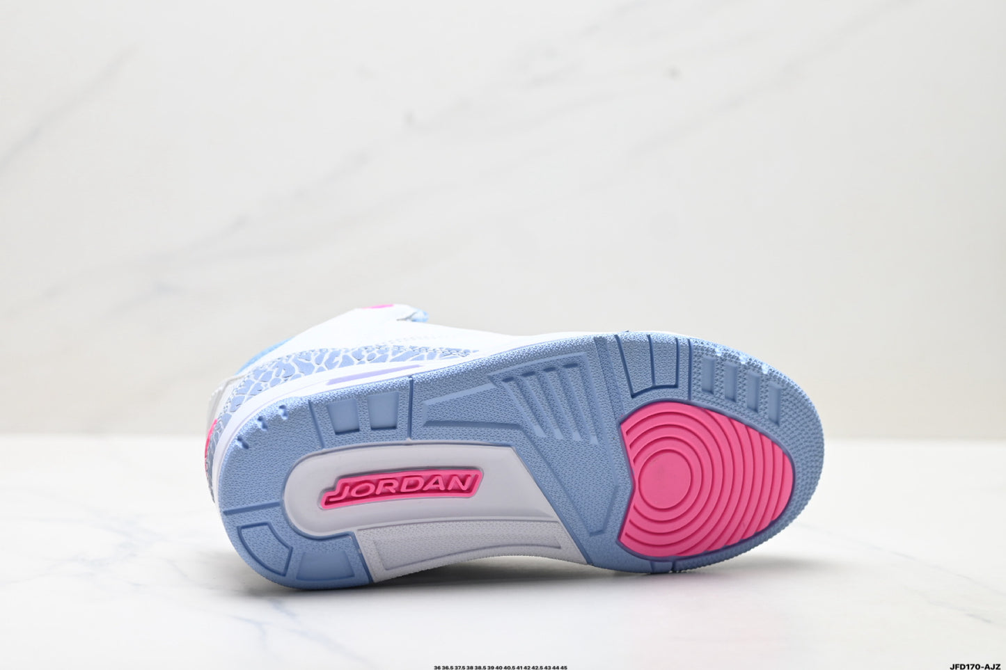 Air Jordan 3 Retro White Cyan