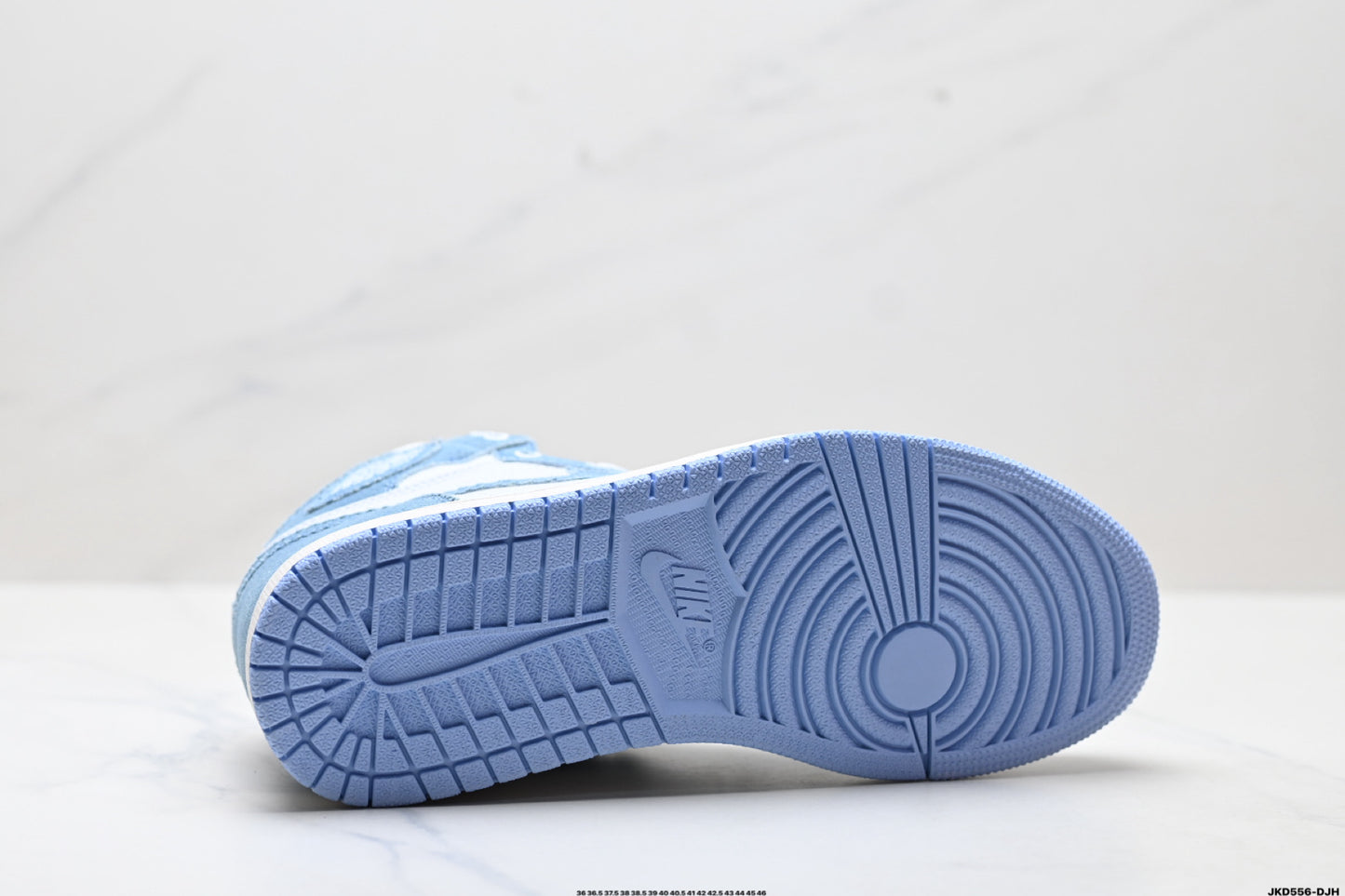 Air Jordan 1 Retro High White Jeans Blue