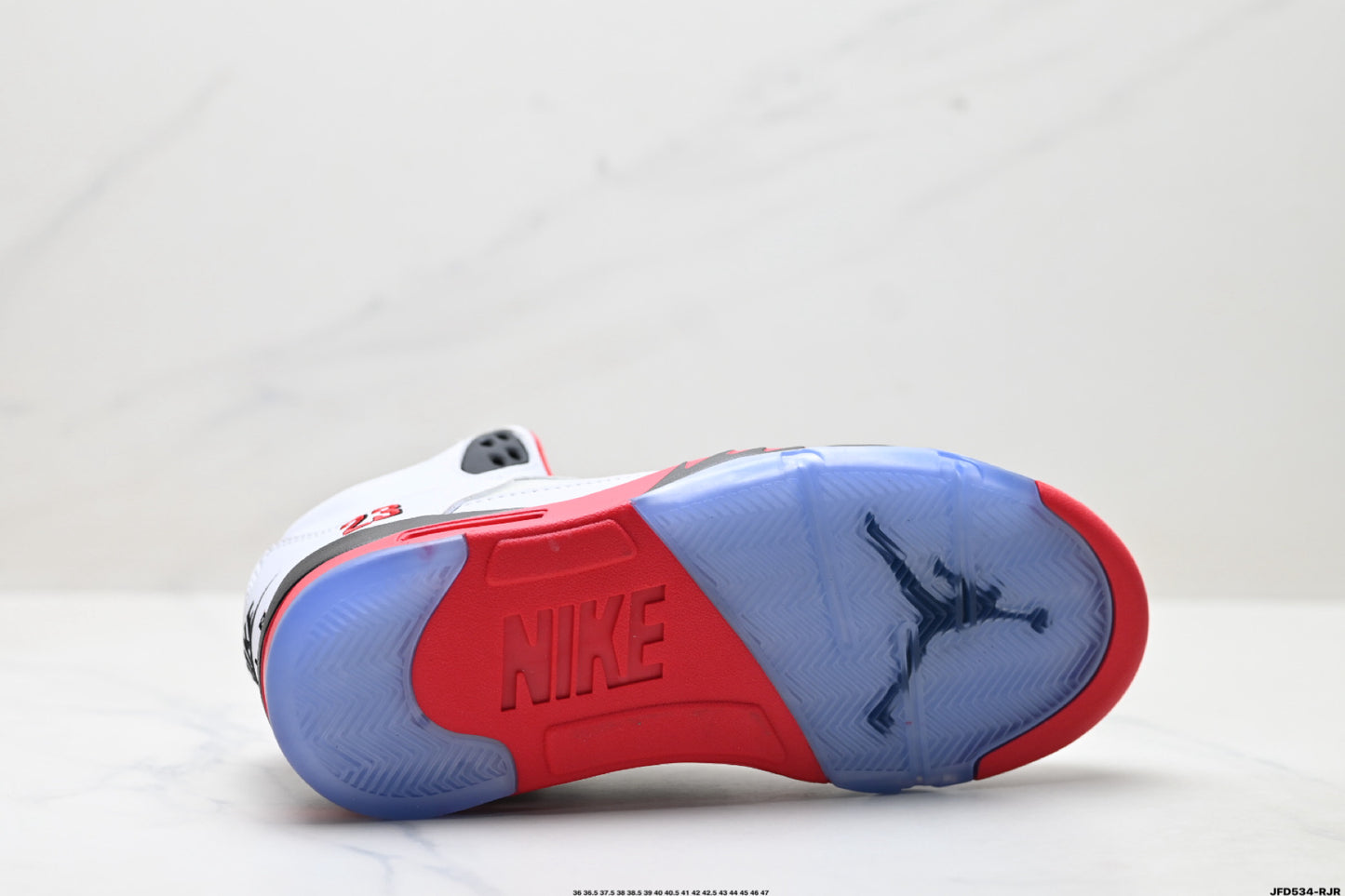 Air Jordan 5 Retro White Red